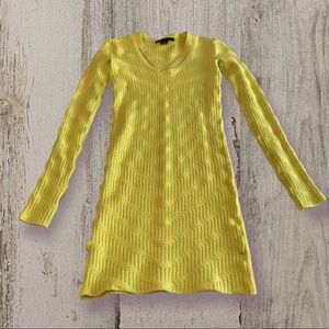 Armani Exchange Long Sleeve Bodycon Sweater Dress